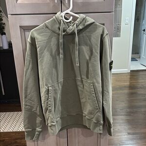 Men's Stone Island Green Hoodie